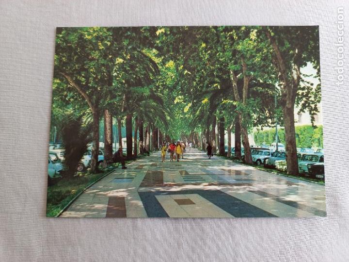Postales: PASEO DEL PARQUE. MALAGA COSTA DEL SOL 106. VISTA CROM. POSTAL SIN CIRCULAR