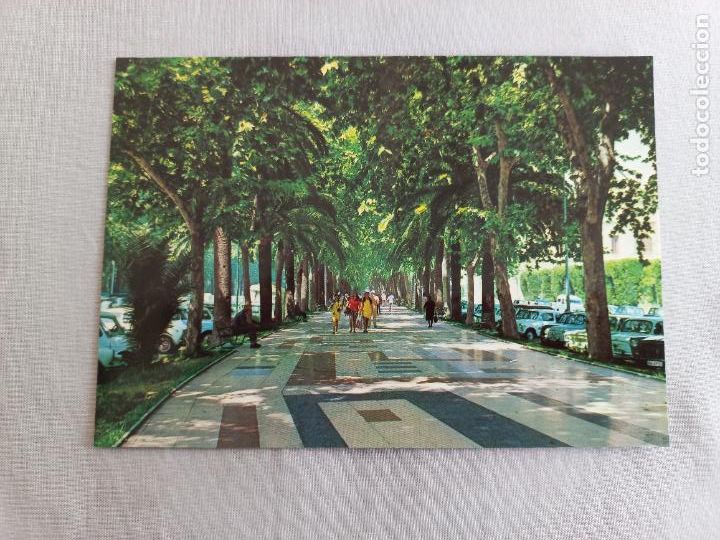 Postales: PASEO DEL PARQUE. MALAGA COSTA DEL SOL 106. VISTA CROM. POSTAL SIN CIRCULAR