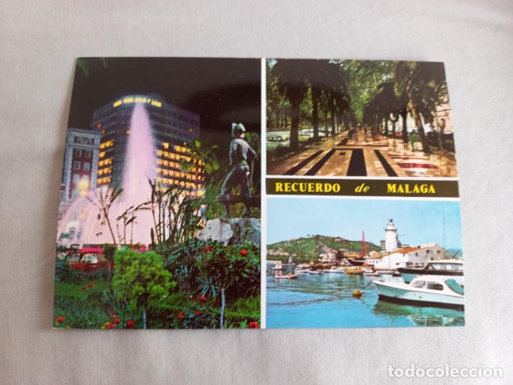 Postales: N&ordm; 49. FUENTE DE LA MARINA. RECUERDO DE MALAGA COSTA DEL SOL EDITORIAL INTER POSTAL SIN CIRCULAR