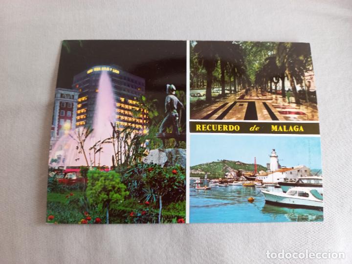 Postales: N&ordm; 49. FUENTE DE LA MARINA. RECUERDO DE MALAGA COSTA DEL SOL EDITORIAL INTER POSTAL SIN CIRCULAR