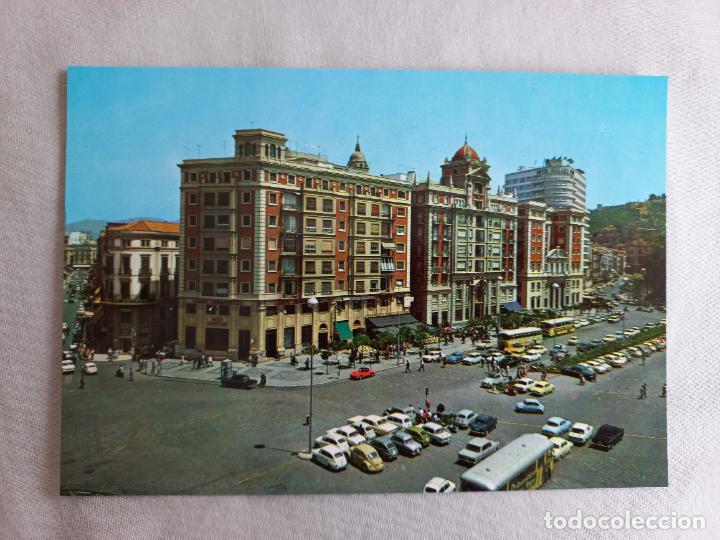 Postales: N&ordm; 28. PLAZA DE QUEIPO DE LLANO. MALAGA COSTA DEL SOL EDITORIAL INTER POSTAL SIN CIRCULAR