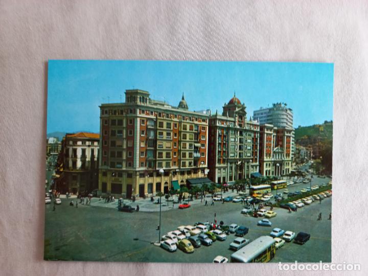 Postales: N&ordm; 28. PLAZA DE QUEIPO DE LLANO. MALAGA COSTA DEL SOL EDITORIAL INTER POSTAL SIN CIRCULAR