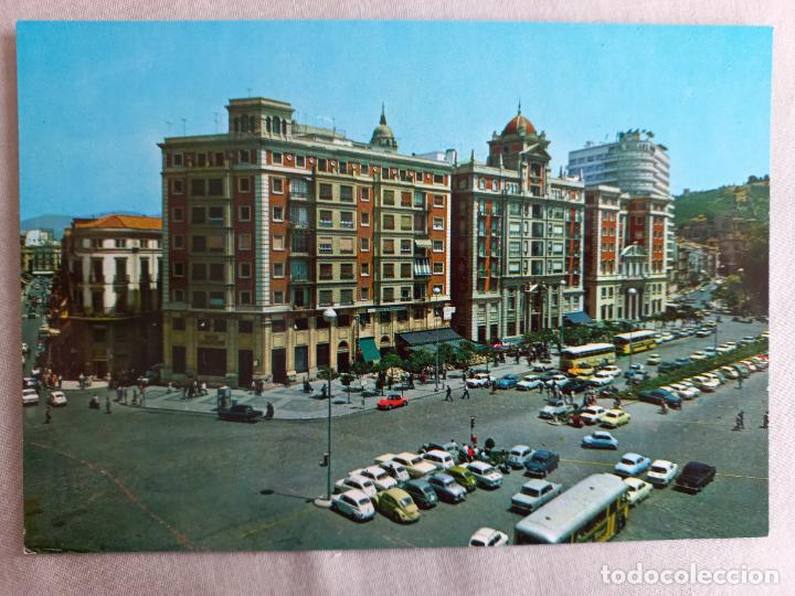 Postales: N&ordm; 28. PLAZA DE QUEIPO DE LLANO. MALAGA COSTA DEL SOL EDITORIAL INTER POSTAL SIN CIRCULAR