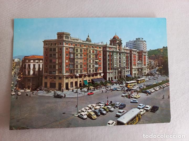 Postales: N&ordm; 28. PLAZA DE QUEIPO DE LLANO. MALAGA COSTA DEL SOL EDITORIAL INTER POSTAL SIN CIRCULAR