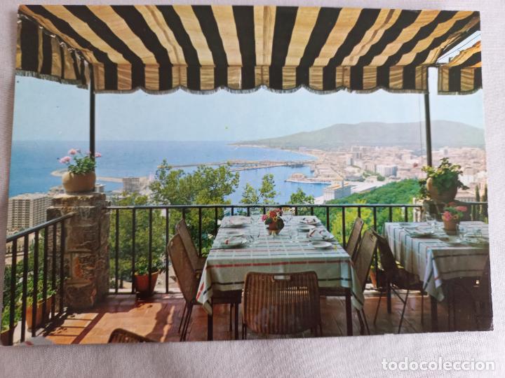 Postales: N&ordm; 12 VISTA DESDE GIBRALFARO 1969 MALAGA COSTA DEL SOL EDITORIAL INTER POSTAL SIN CIRCULAR
