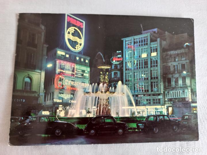 Postales: N&ordm; 3 FUENTE PLAZA JOSE ANTONIO 1969 MALAGA COSTA DEL SOL EDITORIAL INTER POSTAL SIN CIRCULAR