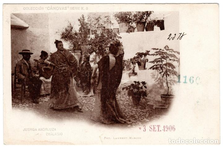 Postcards: PRECIOSA POSTAL - MALAGA - JUERGA ANDALUZA - FOT. LAURENT