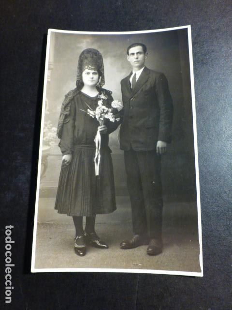 Cartoline: CORDOBA RETRATO DE BODA POSTAL FOTOGRAFICA LA ESPA&Ntilde;OLA J. PARRA FOTOGRAFO A&Ntilde;OS 20