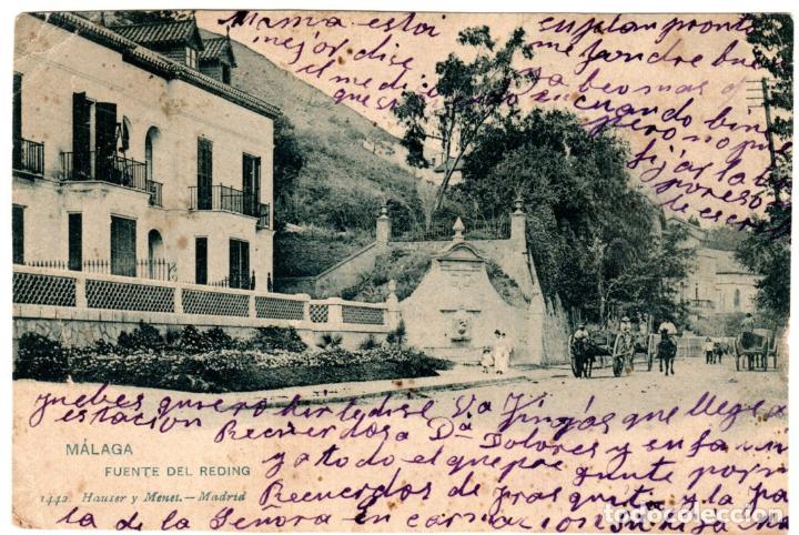 Postales: PRECIOSA POSTAL - MALAGA - FUENTE DEL REDING - 1442 HAUSER Y MENET