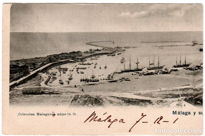 Postales: PRECIOSA POSTAL - MALAGA - COLECCION MALAGUE&Ntilde;A N&Uacute;M. 74