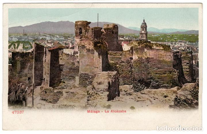 Postales: PRECIOSA POSTAL - MALAGA - LA ALCAZABA 47337