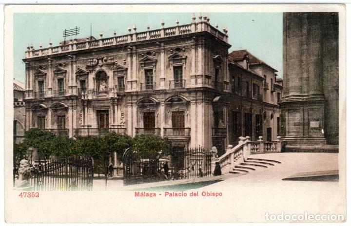 Postales: PRECIOSA POSTAL - MALAGA - PALACIO DEL OBISPO 47352