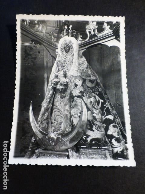 Cartoline: PUERTO DE SANTA MARIA CADIZ VIRGEN ANTIGUA FOTOGRAFIA 8,5 X 11,5 CMTS