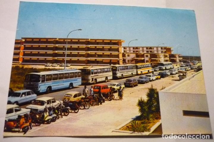 Postales: postal ayamonte.-isla canela coches