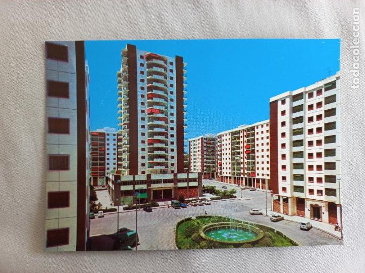 Postales: MALAGA. N&ordm; 115. PLAZA BASCONIA. EDITORIAL VISTA CROM A&Ntilde;OS 60 POSTAL SIN CIRCULAR