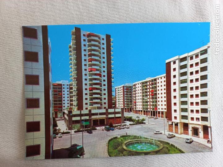 Postales: MALAGA. N&ordm; 115. PLAZA BASCONIA. EDITORIAL VISTA CROM A&Ntilde;OS 60 POSTAL SIN CIRCULAR