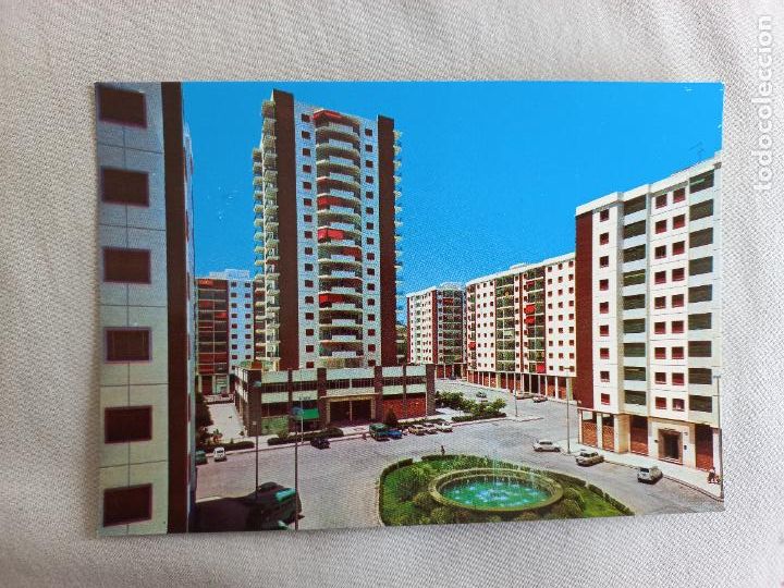 Postales: MALAGA. N&ordm; 115. PLAZA BASCONIA. EDITORIAL VISTA CROM A&Ntilde;OS 60 POSTAL SIN CIRCULAR