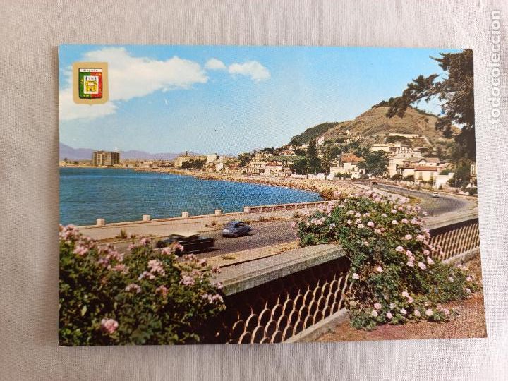 Postales: PASEO MARITIMO MALAGA N&ordm; 167 EDITORIAL FISA. A&Ntilde;OS 60 POSTAL SIN CIRCULAR