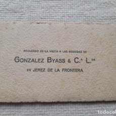 Postales: BLOCK POSTAL: BODEGAS GONZALEZ BYASS & CIA. LDA. ALBUM DE 12 POSTALES. Lote 326195453