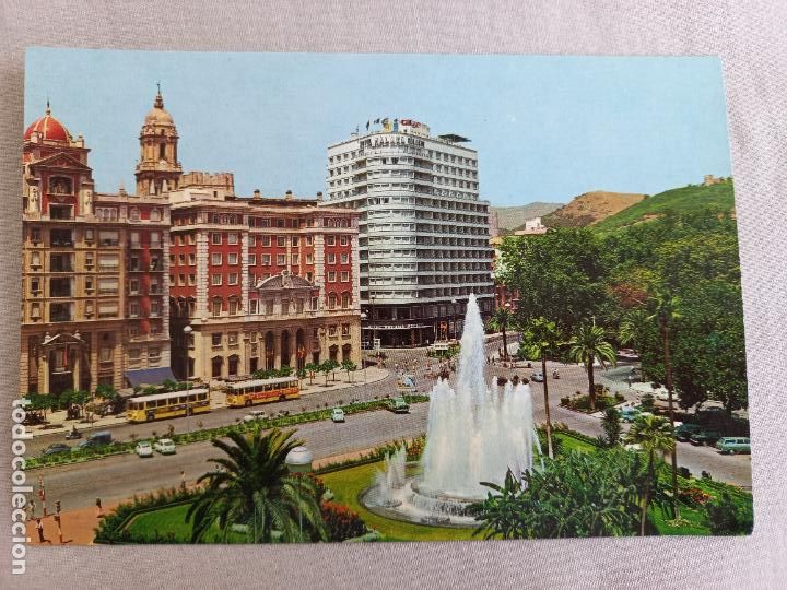 Postales: N&ordm; 11 PLAZA QUEIPO DE LLANO FUENTE DE LA MARINA. MALAGA COSTA DEL SOL EDITORIAL INTER SIN CIRCULAR