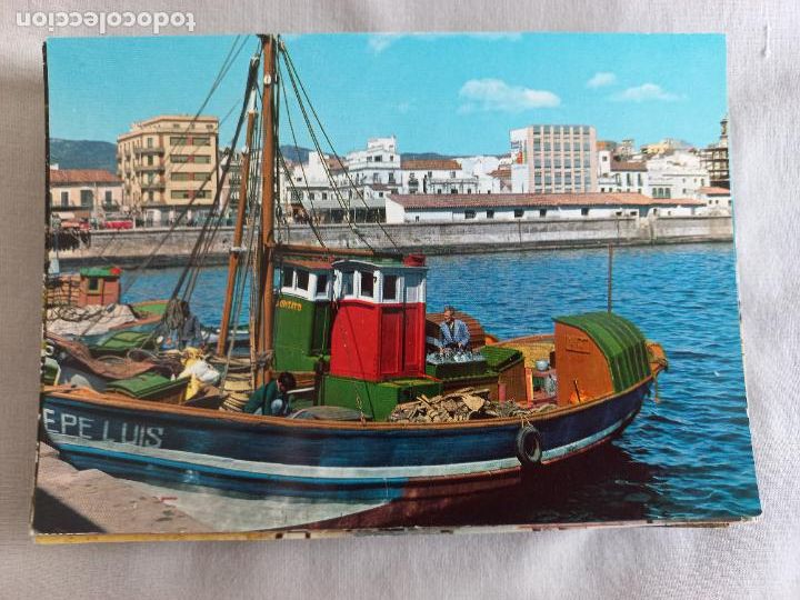 Postales: N&ordm; 2 ALGECIRAS CADIZ VISTA DESDE EL MUELLE BARCO DE PESCA EDICIONES GARCIA GARRABELLA SIN CIRCULAR