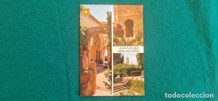 Postales: POSTAL MALAGA - ALCAZABA MALAGUE&Ntilde;A