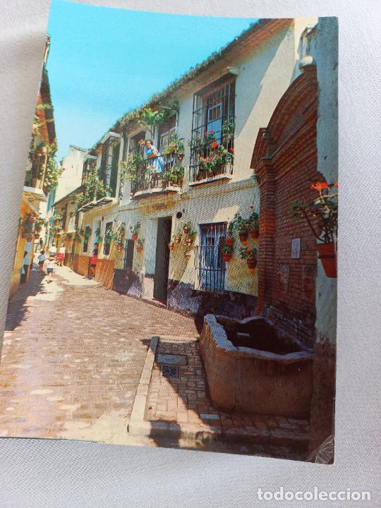 Postales: N&ordm; 111 MALAGA COSTA DEL SOL CALLE TIPICA. EDICIONES ALARDE A&Ntilde;OS 60/70 POSTAL S/C