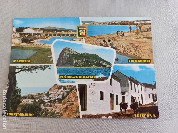 Postales: N&ordm; 120 COSTA DEL SOL MALAGA PLAYA, PE&Ntilde;OSN BAJONDILLO GOLF HOTEL EDICIONES FISA A&Ntilde;OS 60/70 POSTAL S/C