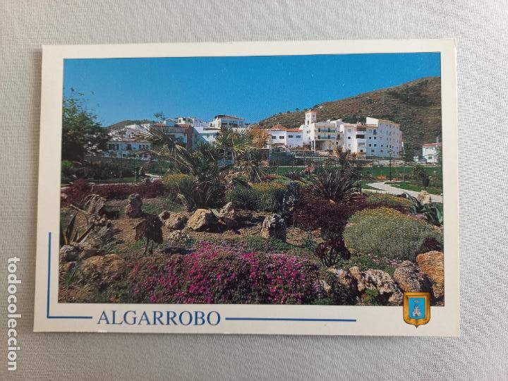 Postales: N&ordm; 11 ALGARROBO. VISTA PARCIAL. MALAGA COSTA DEL SOL AXARQUIA 1996 EDICIONES FISA ESCUDO DE ORO. S/C