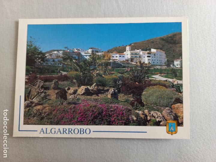 Postales: N&ordm; 11 ALGARROBO. VISTA PARCIAL. MALAGA COSTA DEL SOL AXARQUIA 1996 EDICIONES FISA ESCUDO DE ORO. S/C