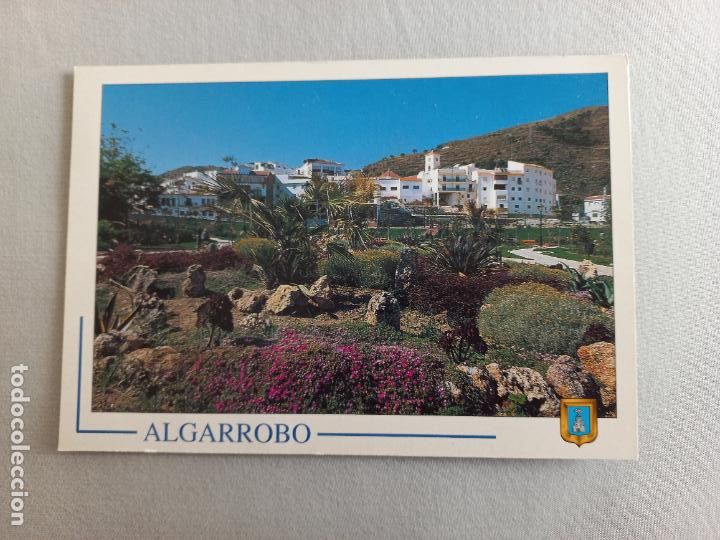 Postales: N&ordm; 11 ALGARROBO. VISTA PARCIAL. MALAGA COSTA DEL SOL AXARQUIA 1996 EDICIONES FISA ESCUDO DE ORO. S/C