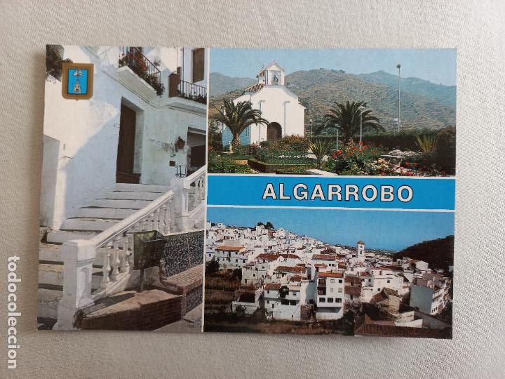 Postales: N&ordm; 20 ALGARROBO. ERMITA SAN SEBASTIAN, VISTAS MALAGA COSTA DEL SOL AXARQUIA. EDICIONES FISA. S/C