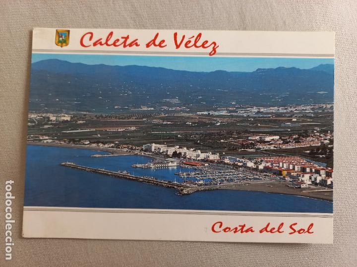 Postales: N&ordm; 17. CALETA DE VELEZ. PUERTO, MALAGA COSTA DEL SOL AXARQUIA POSTAL EDICIONES FISA. SIN CIRCULAR