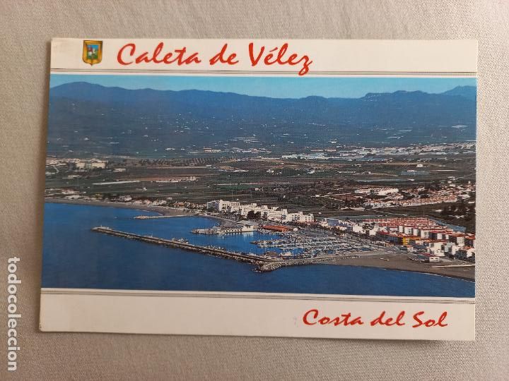 Postales: N&ordm; 17. CALETA DE VELEZ. PUERTO, MALAGA COSTA DEL SOL AXARQUIA POSTAL EDICIONES FISA. SIN CIRCULAR