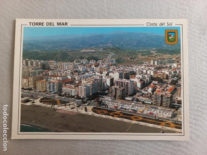 Postales: N&ordm; 8 TORRE DEL MAR VISTA GENERAL PASEO MARITIMO. MALAGA. VELEZ. POSTAL EDICIONES FISA. SIN CIRCULAR