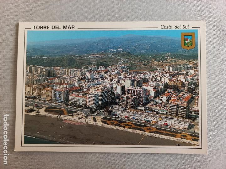 Postales: N&ordm; 8 TORRE DEL MAR VISTA GENERAL PASEO MARITIMO. MALAGA. VELEZ. POSTAL EDICIONES FISA. SIN CIRCULAR