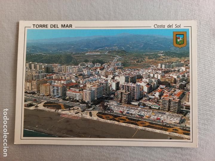 Postales: N&ordm; 8 TORRE DEL MAR VISTA GENERAL PASEO MARITIMO. MALAGA. VELEZ. POSTAL EDICIONES FISA. SIN CIRCULAR
