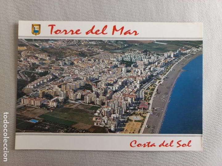 Postales: N&ordm; 20 TORRE DEL MAR VISTA AEREA. 1997. MALAGA. VELEZ. POSTAL EDICIONES FISA. SIN CIRCULAR