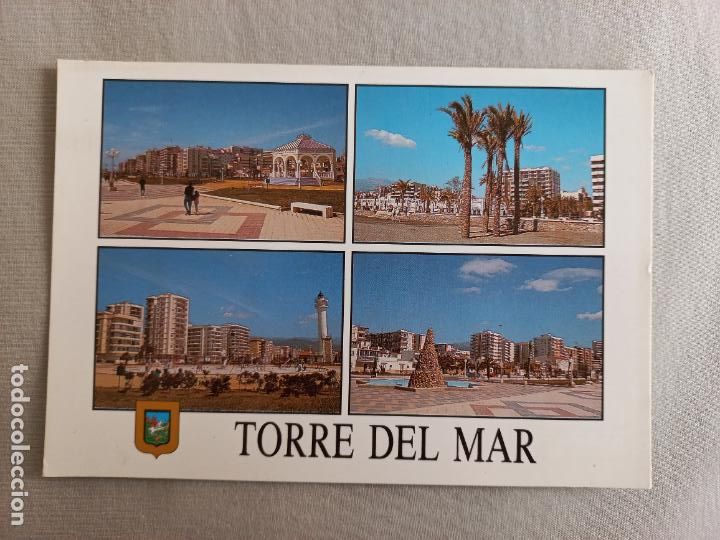 Postales: N&ordm; 11 DIVERSOS ASPECTOS. TORRE DEL MAR MALAGA VELEZ POSTAL EDICIONES FISA. SIN CIRCULAR