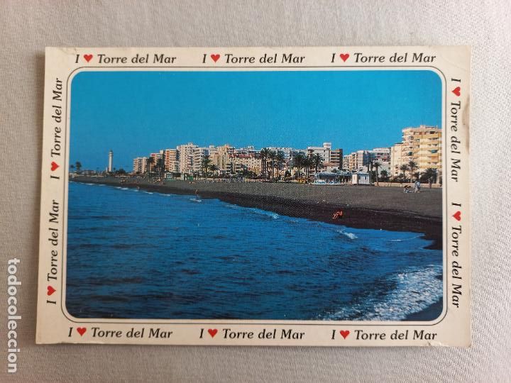 Postales: N&ordm; 15. PLAYA. TORRE DEL MAR. AXARQUIA. MALAGA VELEZ POSTAL EDICIONES FISA. SIN CIRCULAR