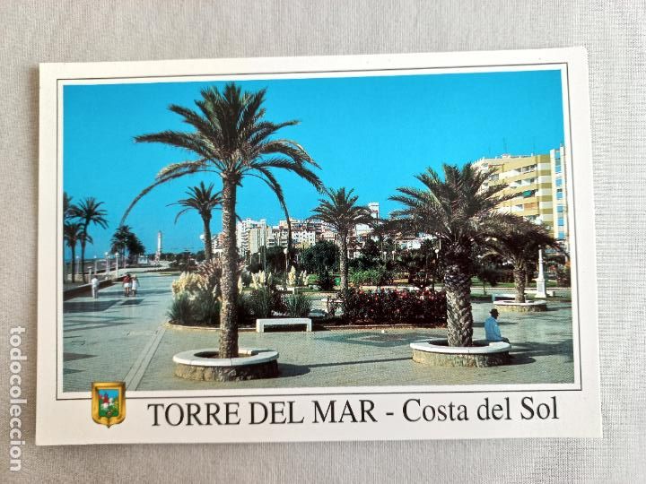Postales: N&ordm; 14 PASEO MARITIMO. TORRE DEL MAR. MALAGA VELEZ POSTAL EDICIONES FISA. SIN CIRCULAR