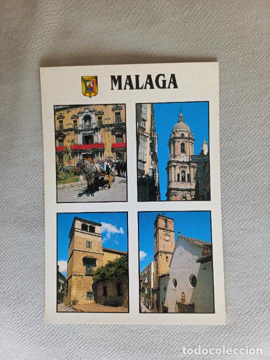 Postales: N&ordm; 50. MALAGA DIVERSOS ASPECTOS, CENTRO HISOTIRCO. POSTAL EDICIONES FISA SIN CIRCULAR