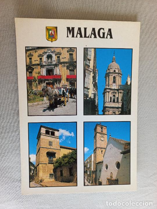 Postales: N&ordm; 50. MALAGA DIVERSOS ASPECTOS, CENTRO HISOTIRCO. POSTAL EDICIONES FISA SIN CIRCULAR
