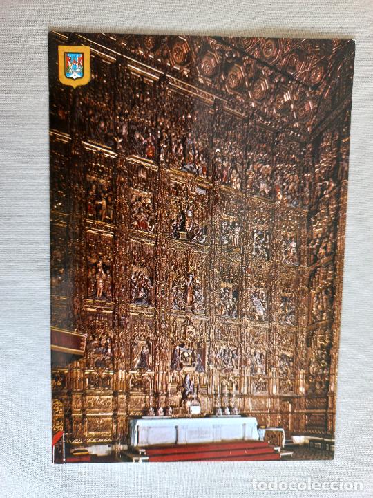 Postales: N&ordm; 5. CATEDRAL DE SEVILLA. ALTAR MAYOR. RETABLO. POSTAL EDICIONES ESCUDO DE ORO FISA SIN CIRCULAR