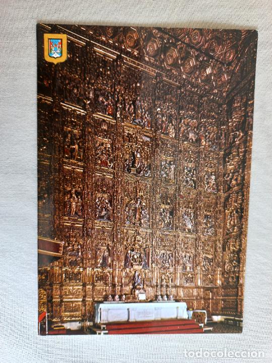 Postales: N&ordm; 5. CATEDRAL DE SEVILLA. ALTAR MAYOR. RETABLO. POSTAL EDICIONES ESCUDO DE ORO FISA SIN CIRCULAR