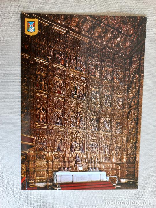 Postales: N&ordm; 5. CATEDRAL DE SEVILLA. ALTAR MAYOR. RETABLO. POSTAL EDICIONES ESCUDO DE ORO FISA SIN CIRCULAR