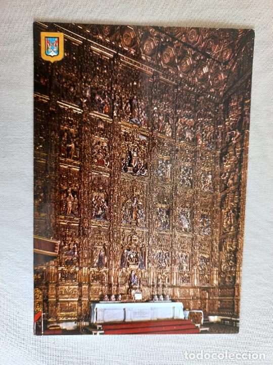 Postales: N&ordm; 5. CATEDRAL DE SEVILLA. ALTAR MAYOR. RETABLO. POSTAL EDICIONES ESCUDO DE ORO FISA SIN CIRCULAR