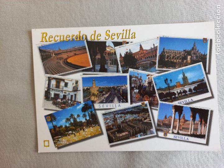 Postcards: N&ordm; 172 RECUERDO DE SEVILLA . 2001 POSTAL EDICIONES ESCUDO DE ORO FISA SIN CIRCULAR