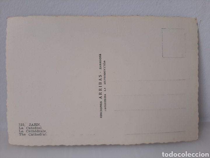 Postales: JA&Eacute;N La Catedral. Ediciones Arribas #125 - Foto 2