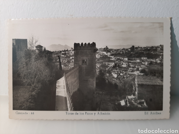 Postales: GRANADA Torre de los Picos y Albaic&iacute;n - Foto 1
